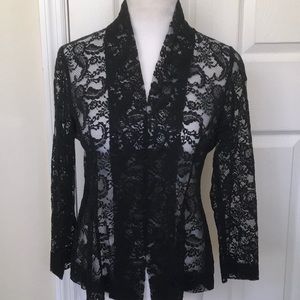 Vtg Lace Lingerie Top GORGEOUS